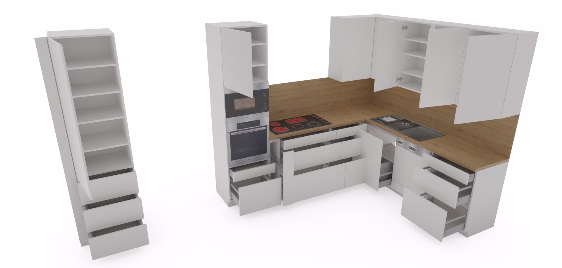 Individuelle Einbauküche mit Montage | Einbauküche nach Maß inklusive Montage | Küchenmöbel von Tischler Maßanfertigung | Maßgefertigte Küche | Tischlerküche mit Einbauservice 1 Individuelle Einbauküche mit Montage | Einbauküche nach Maß inklusive Montage | Küchenmöbel von Tischler Maßanfertigung | Maßgefertigte Küche | Tischlerküche mit Einbauservice