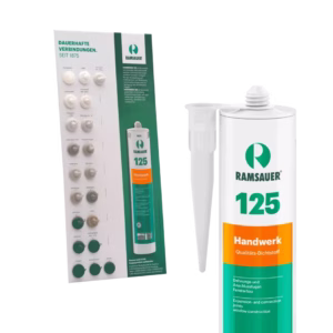 Ramsauer 125 Handwerk | schnellhärtender Silikondichtstoff | 1K Silicon Dichtstoff 310ml