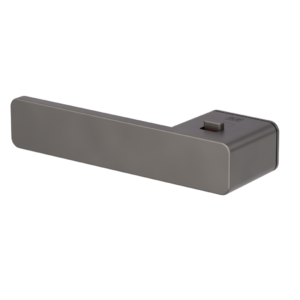 Rosettenlose Türgriffgarnitur von Griffwerk R8 ONE smart2lock Kaschmirgrau Links | R8 One Schraubtechnik Kaschmirgrau rosettenlos smart2lock | R8 ONE MADE BY GRIFFWERK Kaschmirgrau smart2lock