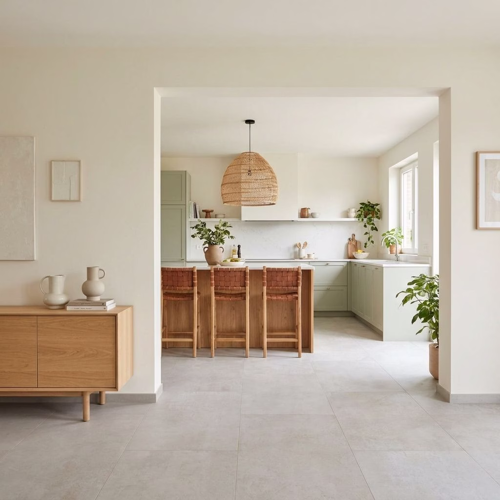 COREtec® Aneto 50 LVTE 3473 | Kollektion Naturals Megatile+ Series | 50LVTE3473 Aneto | US Floors Klick-Vinyl | Rigid-Vinylboden mit Kork Trittschalldämmung | Designboden mit integrierte Korkunterlage zum Klicken 1 COREtec Rigid Klick-Vinyl Aneto - Naturals - 50 LVTE 3473_1920x1920