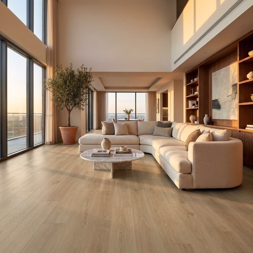 COREtec® Elegance Oak 73 | 50 RLV 3673 Kollektion SurPlus | Rigid-Vinylboden mit Kork Unterlage als Trittschalldämmung | Klick-Vinyl 'Elegance Oak' von COREtec® – Wasserfester Designboden in klassischer Eichenoptik 1 COREtec Rigid Klick-Vinyl Elegance Oak 73 - SurPlus - 50 RLV 3673_1920x1920