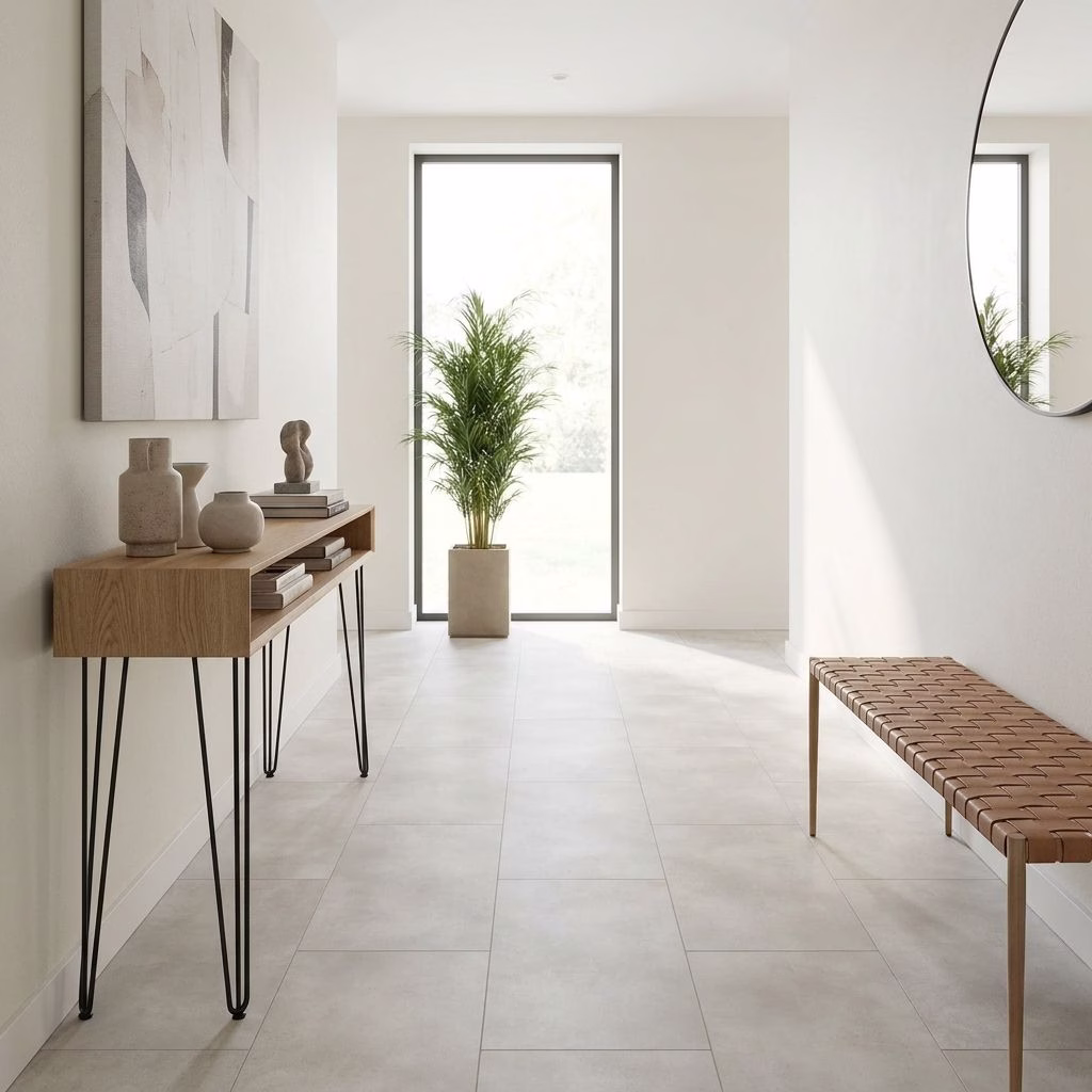COREtec® Thabor 50 LVTE 1903 | Kollektion Naturals Tile+ Series | 50LVTE1903 Thabor | US Floors Klick-Vinyl | Rigid-Vinylboden mit Kork Trittschalldämmung | Designboden mit integrierte Korkunterlage zum Klicken 1 COREtec Rigid Klick-Vinyl Thabor - Naturals - 50 LVTE 1903_1920x1920